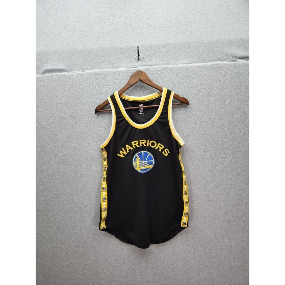 Golden State Warriors NBA Jersey Medium Black/Yellow